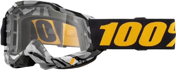 100% Accuri 2 Goggles Ambush/Clear Lens, One Size