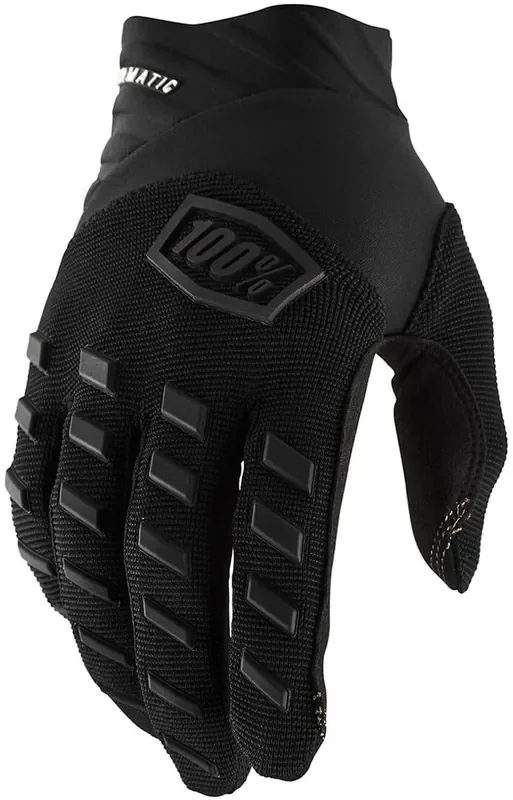 100% Airmatic Gloves Black/Charcoal – M