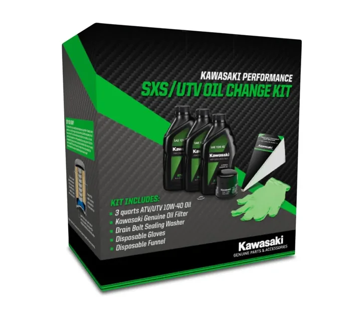 15-20 Kawasaki Mule Pro Fx Fxr Fxt – Semi-Synthetic Oil Change Kit – 99969-3836