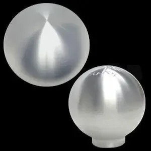 1979-2004 Billet Round Shift Knob Plain Satin