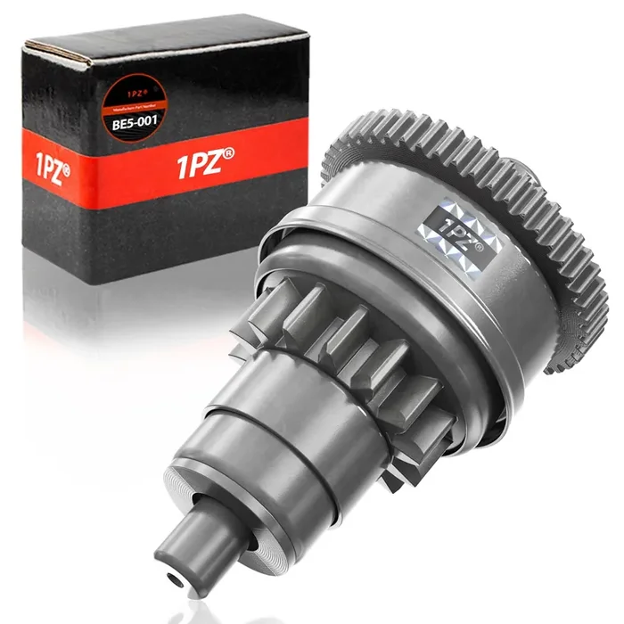 1Pz Be5-001 Atmt1-170 Starter Clutch Bendix For Gy6 49Cc 50Cc 139Qmb 1P39Qmb Chinese Scooter Moped Atv Taotao Jcl Bms Jonway Dongfang Tank Roketa