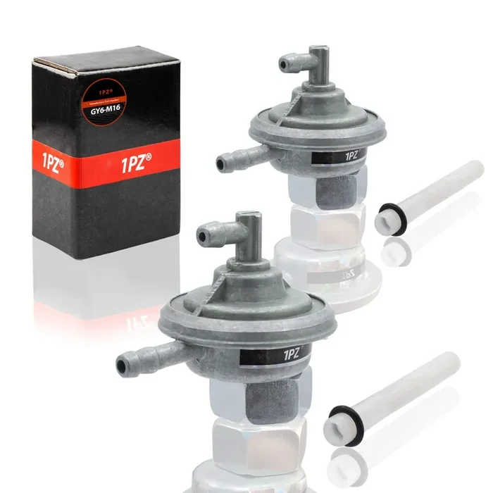 1Pz Gy6-X02 Gas Fuel Switch Pump Valve Petcock Replacement For Honda Elite 80 Ch80 Spree Sa50 Gy6 49Cc 50Cc 125Cc 150Cc 250Cc 139Qmb 152Qmi 157Qmj Go Kart Atv Moped