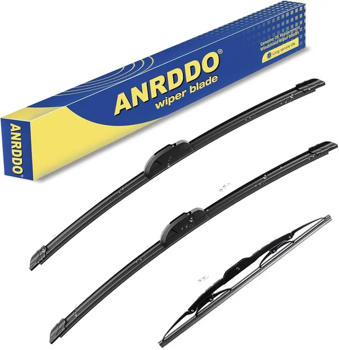 3 Wipers Factory Replacement For Toyota Sienna 2005 2006 2007 2008 2009 2010 Original Equipment Windshield Wiper Blades Set 26‘‘
