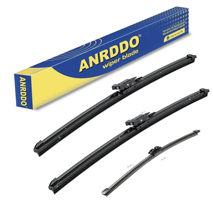 3 Wipers Replacement For Ford Explorer 2011-2018 Original Equipment Front And Rear Windshield Wiper Blades Set 26‘+22‘+11‘ (Set Of 3) Pinch Tab