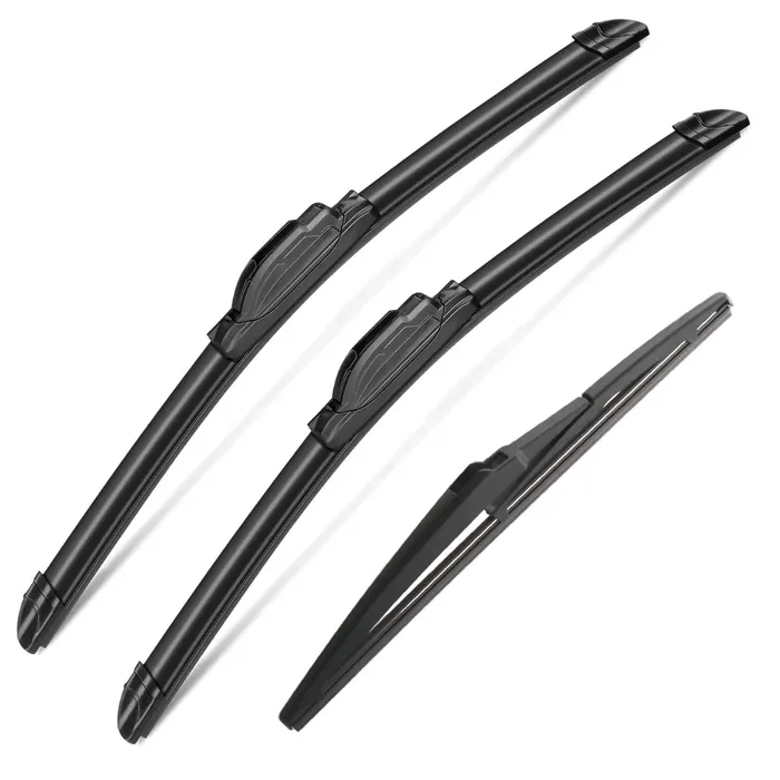 3 Wipers Set For Ford Expedition 2018 2019 2020 2021 2022 2023, Windshield Wiper Blades Original Equipment Replacement Front And