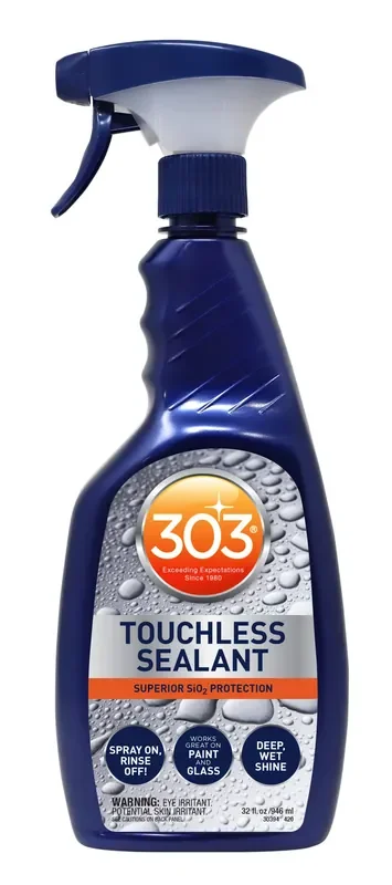 303 Products Touchless Sealant – Sio2 Water Activated Paint & Glass Protection – Spray On, Rinse Off – Lasts 2X Longer Than W- D