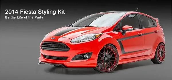3dCarbon 2014 Fiesta ST 5 Piece Styling Kit