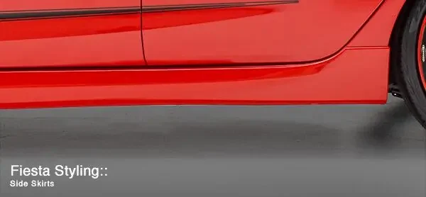 3dCarbon 2014 Fiesta ST 691623 Right Side Skirt