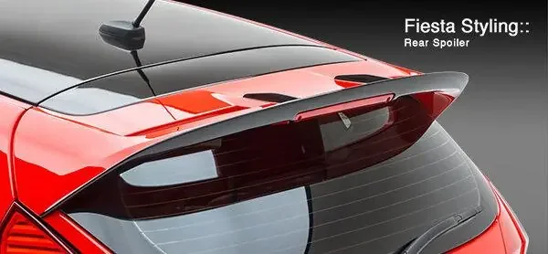 3dCarbon 2014 Fiesta ST 692080 Upper Rear Roof Spoiler – Rally Style