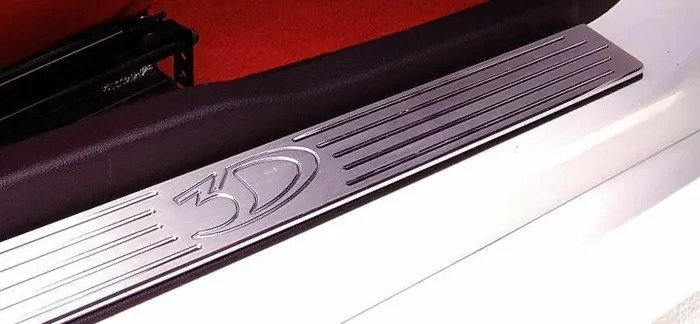 3dCarbon Mustang Aluminum Door Sills (Pair)