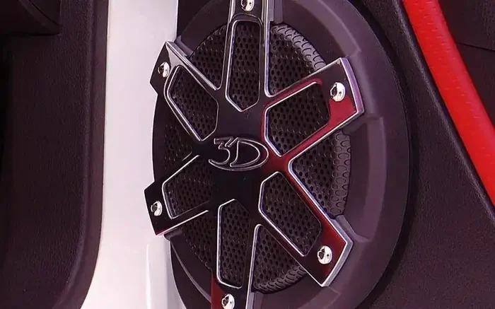 3dCarbon Mustang Aluminum Speaker Covers (Pair)