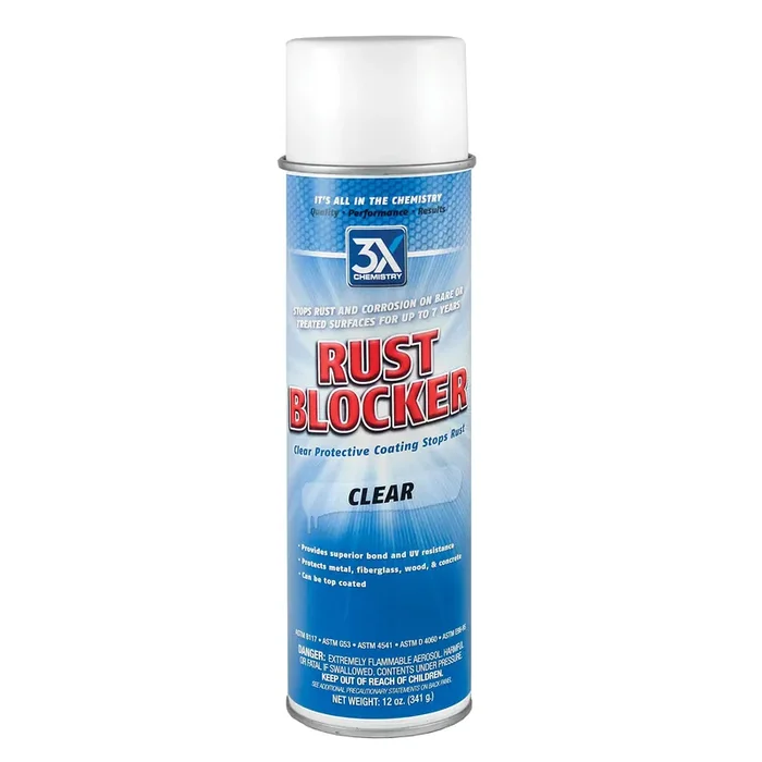 3X Chemistry 04188 Clear Inhibitor Rust Blocker – 12 Oz. Aerosol