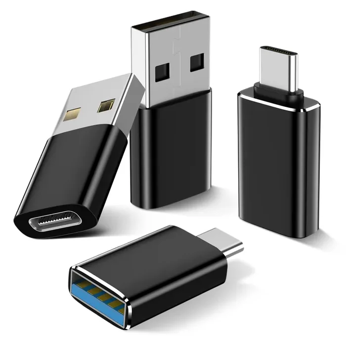 4 Pack,Usb To Usb C Adapter & Usb C To Usb Adapter,[2*Type C Female To A Male Charger]&[2*Usb C Male To Usb 3.0 Female] Otg Conv