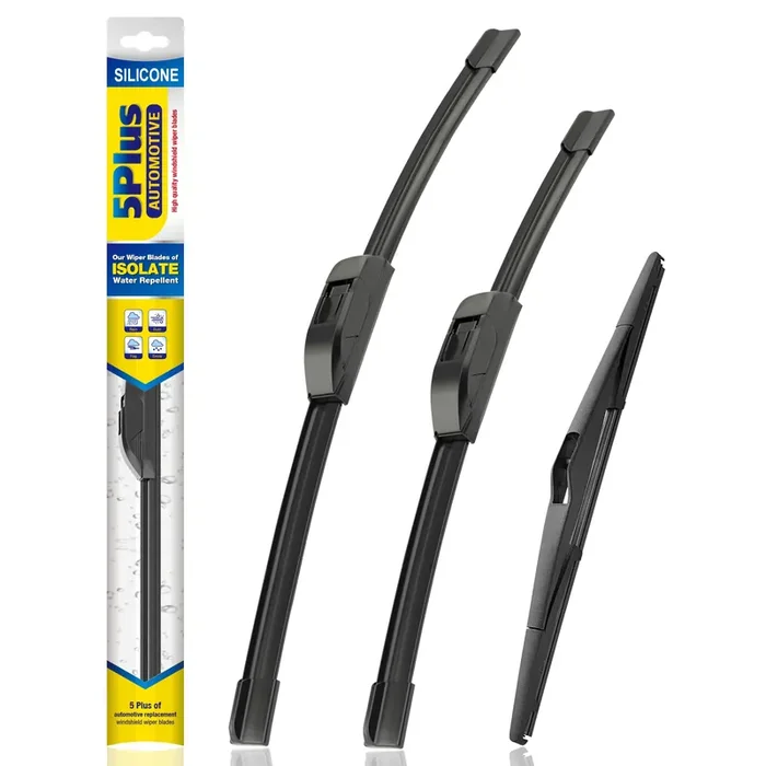 5 Plus Silicone Windshield Wipers Replacement For 2011-2016 Kia Sportage 2021-2024 Seltos 2009 2010 Hyundai Elantra Wiper Blades