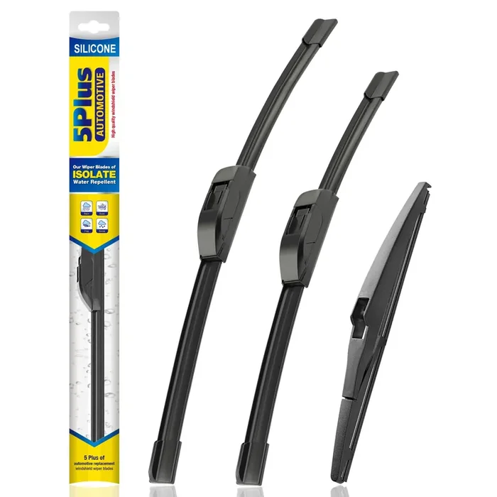 5 Plus Silicone Windshield Wipers Replacement For 2020-2023 Toyota Highlander Wiper Blades(Set Of 3),Automotive Replacement Wind