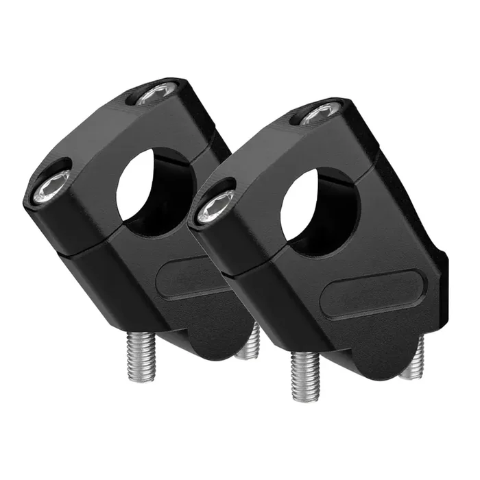 7/8‘ Universal Handlebar Bar Risers Motorcycle Bar Clamps 7/8‘ Bar For Motorbike Pit Dirt Bikes Black Riser Height 38Mm (1.5 ‘), 18Mm (0.71‘) Backward Or Forward