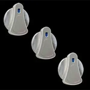 99-04 Mustang Billet A/C Knobs Green