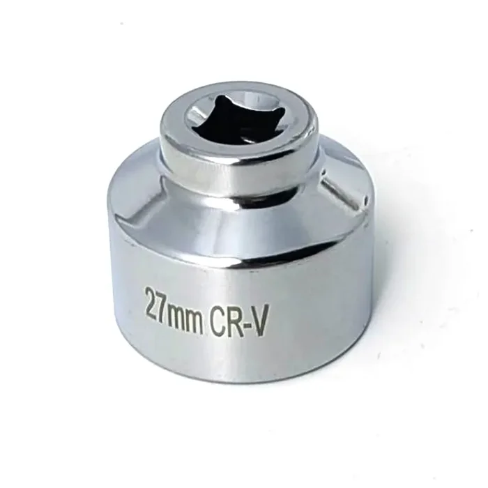 A Abigail Heavy Duty 27Mm Low Profile Fuel Filter Socket For Mercedes, Volkswagen, Hyundai, Kia, Minis, And Smart Cars With 27Mm