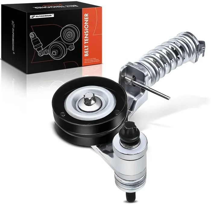 A-Premium Belt Tensioner Assembly With Pulley Compatible With Chevrolet Cruze 2011-2016, Sonic 2012-2019, Trax 2013-2020, Cruze Limited 2016 & Buick Encore 2013-2020, Replace 55565236, 55352021