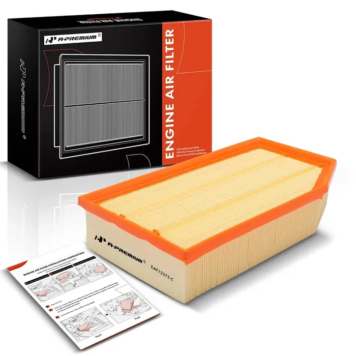 A-Premium Front Engine Air Filter Compatible With Jeep Jl Series Wrangler 2018-2023, Jt Series Gladiator 2020-2023, 2.0L 3.6L, Replace Xa11675
