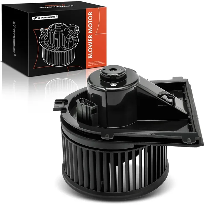 A-Premium Hvac Heater Blower Motor Assembly Compatible With Audi, Porsche & Volkswagen Vehicles – Tt/Tt Quattro 2000-2006, 911, Boxster, Cayman, Beetle, Golf, Jetta – Front Side