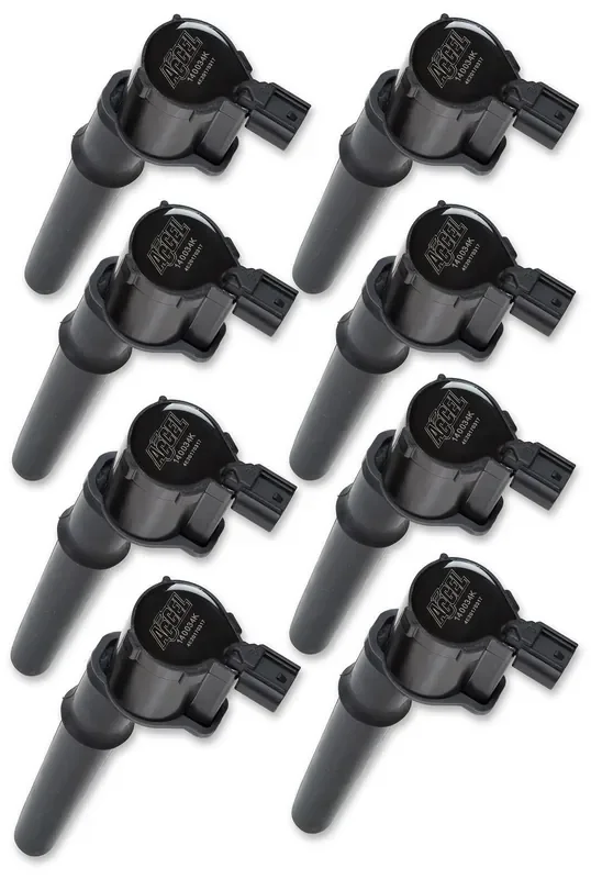 Accel 140034K-8 Coil, Ford Mod Eng 4Valve- Black -8 Pack