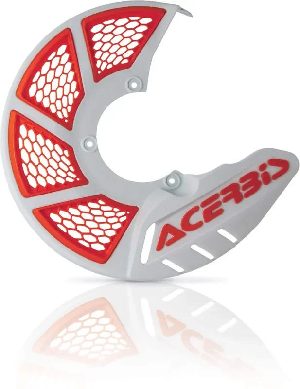 Acerbis – X-Brake Vented Disc Cover – White/Black (2449490002)