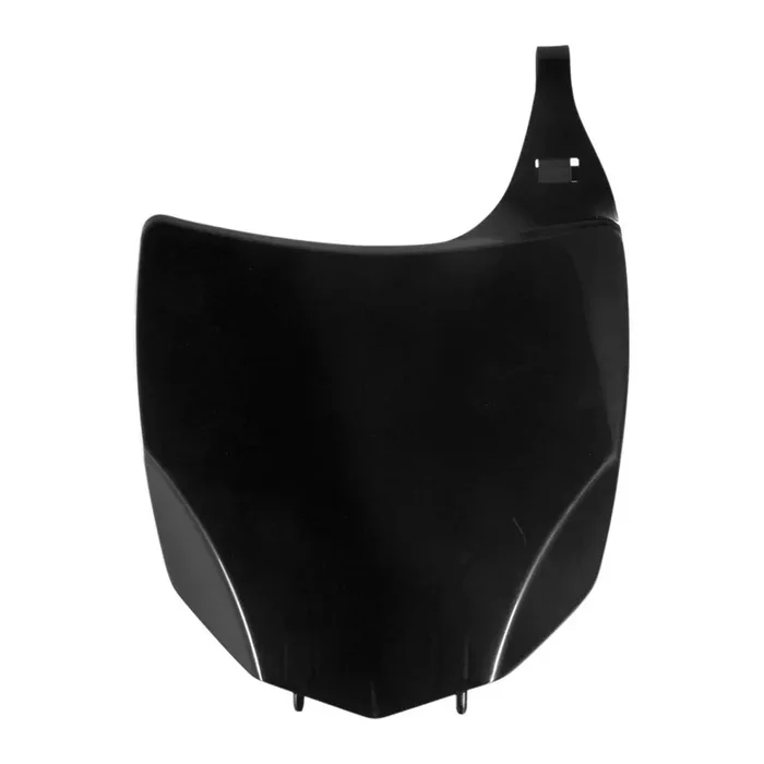 Acerbis Front Number Plate Black For Kawasaki Kx250F 2009-2012
