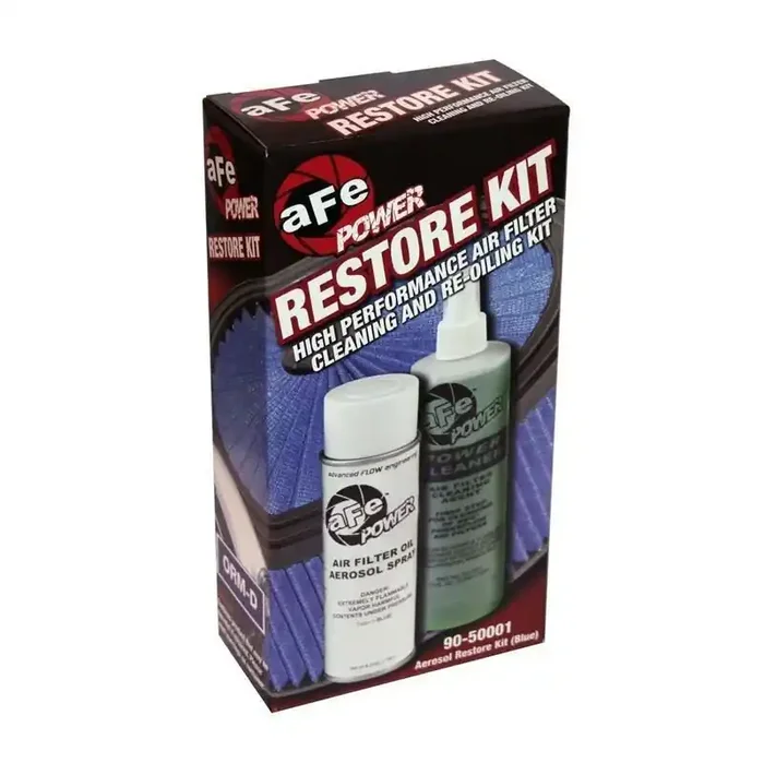 AFE 90-50001 Air Filter Restore Kit – Aerosol (Blue)