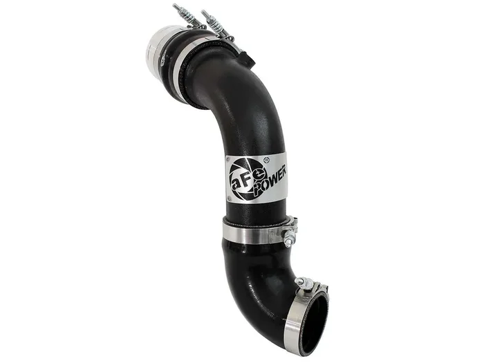 AFE BladeRunner 3 IN Aluminum Cold Charge Pipe Black (2011-2016 F-250 Super Duty, F-350 Super Duty) – 46-20149-B