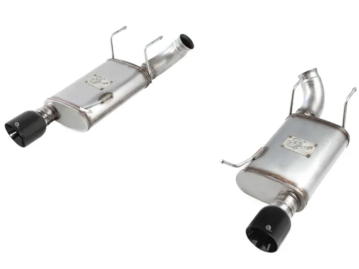 AFE MACH Force-Xp 3 IN 409 Stainless Steel Axle-Back Exhaust System w/Black Tip (2011-2014 Mustang) – 49-43052-B
