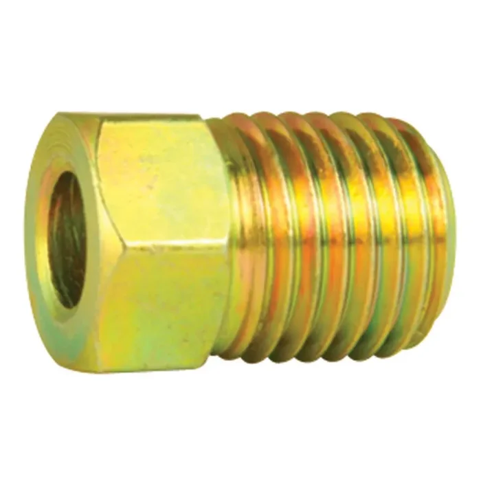 Ags Blf-12C-5 Brake Line Fitting, 5 Pack