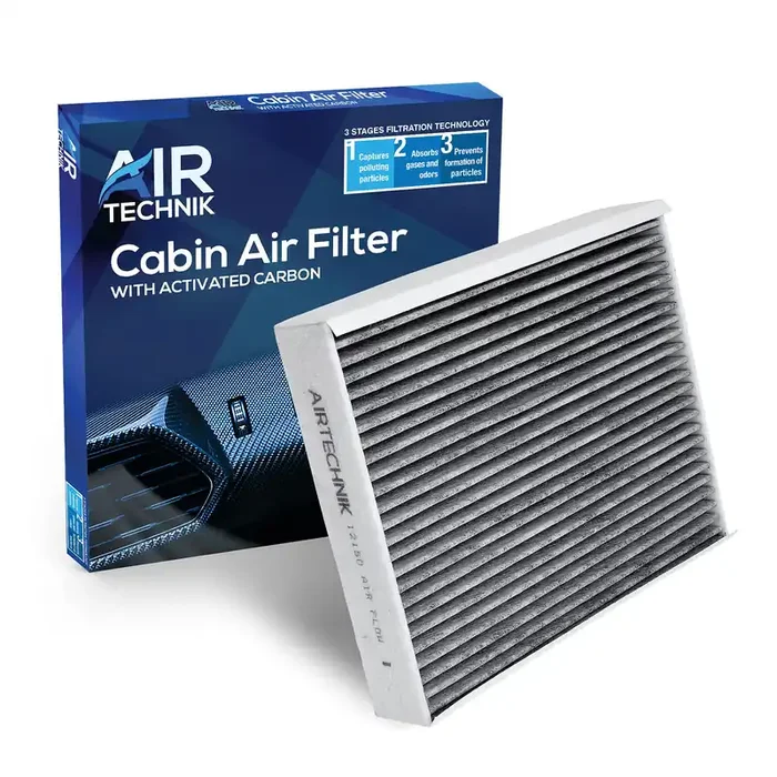 Airtechnik Cf12150 Cabin Air Filter W/Activated Carbon Fits Ford Expedition 2018-2023, F150 2015-2023, F250/F350/450/550 Super Duty 2017-2021 / Lincoln Navigator 2018-2023 – Fl3Z-19N619-A