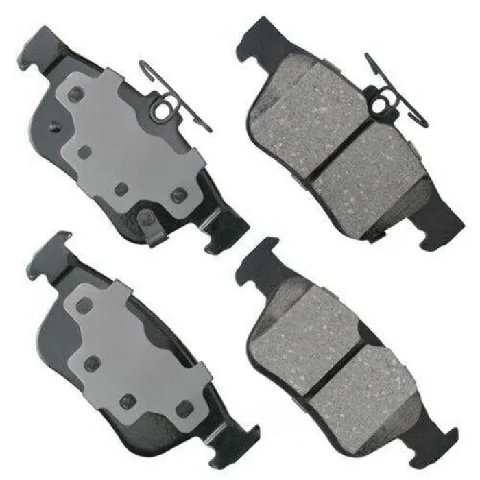 Akebono Brakes – Brake Pad Set – Superior Initial Effectiveness With No Required Break-In Period, 1 Year Limit Warranty (Act1878