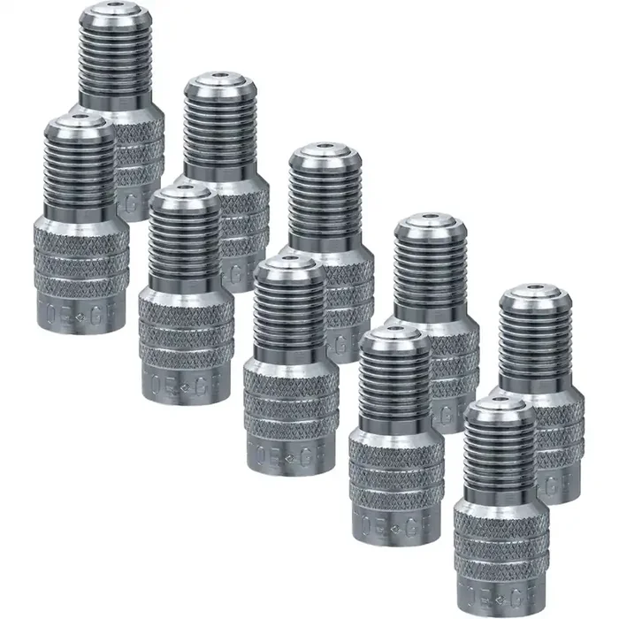 Alligator V2B Inflate Through Valve Stem Cap Gator Auto Rv Semi (10 Pack)
