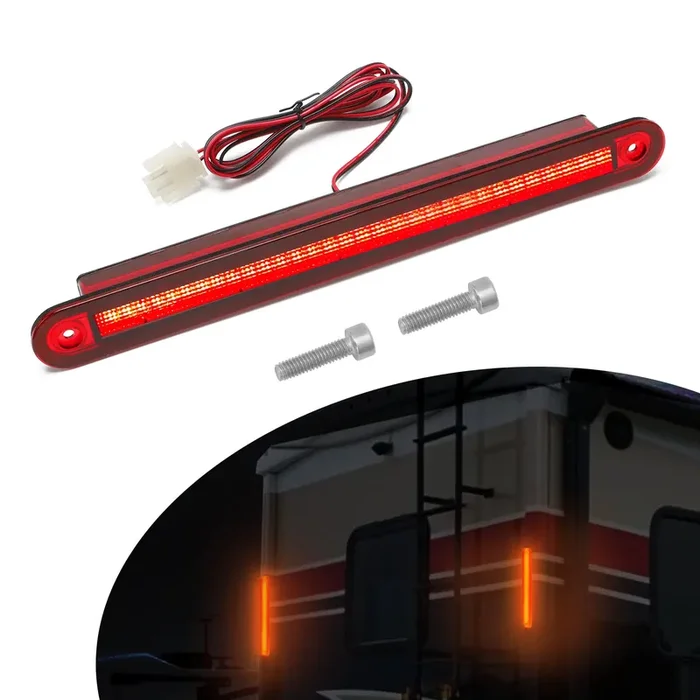 Alpha Rider For Winnebago Navion View Tour Rv Camper 12‘‘ Atc Led Stop Brake Light Replaces 151076-01-000,Water Resistant & High