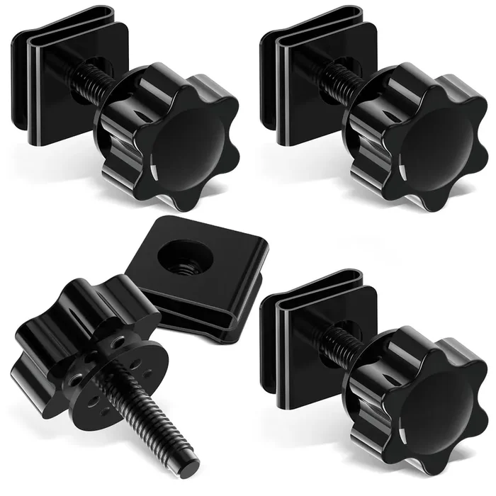 Amazicha Saddlebag Locks Upgraded Theft Deterrent Saddle Bag Bolts Mounting Hardware Compatible For Harley Davidson Touring Street Glide, Electra Glide, Road King, Road Glide 1988-Later