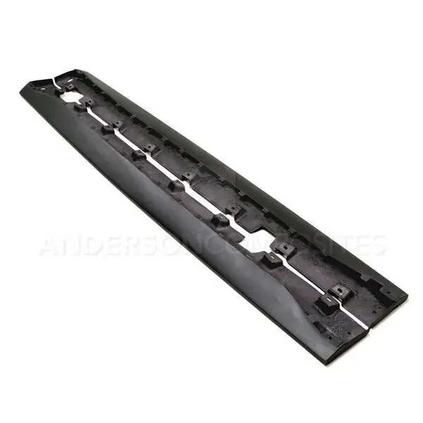 Anderson Composites 2015-2023 Mustang Fiberglass TYPE-AT Side Rocker Panel Splitters (Pair) – SS15FDMU-AR-GF