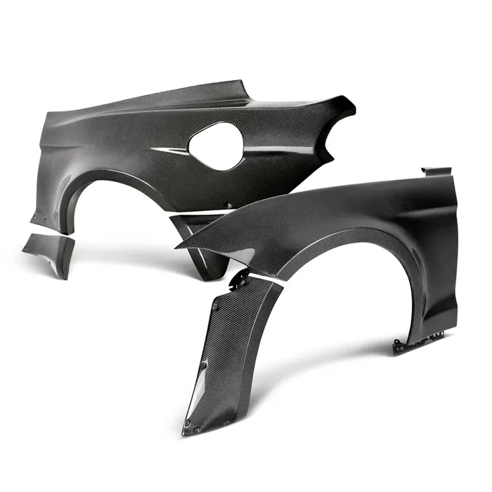 Anderson Composites 2018-2023 Mustang Carbon Fiber TYPE-JTP Front & Rear Fender Kit (10 PCS) – 18MUWBC