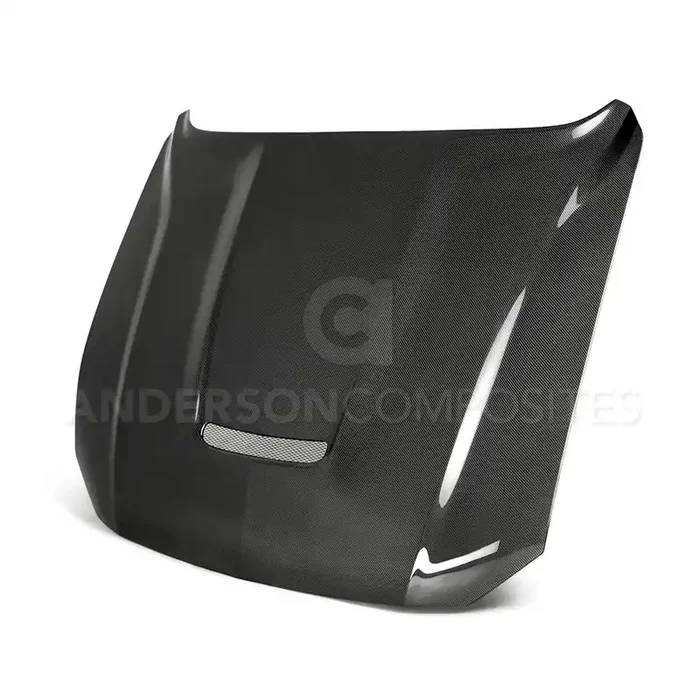 Anderson Composites 2018+ Mustang Type-GR Double Sided Carbon Fiber Hood