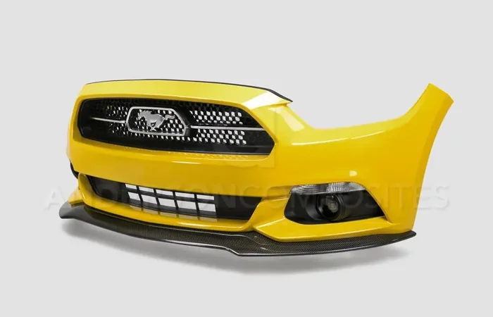 Anderson Composites AC-FL15FDMU-AC 2015-2017 Mustang Carbon Fiber Type-AC Front Splitter