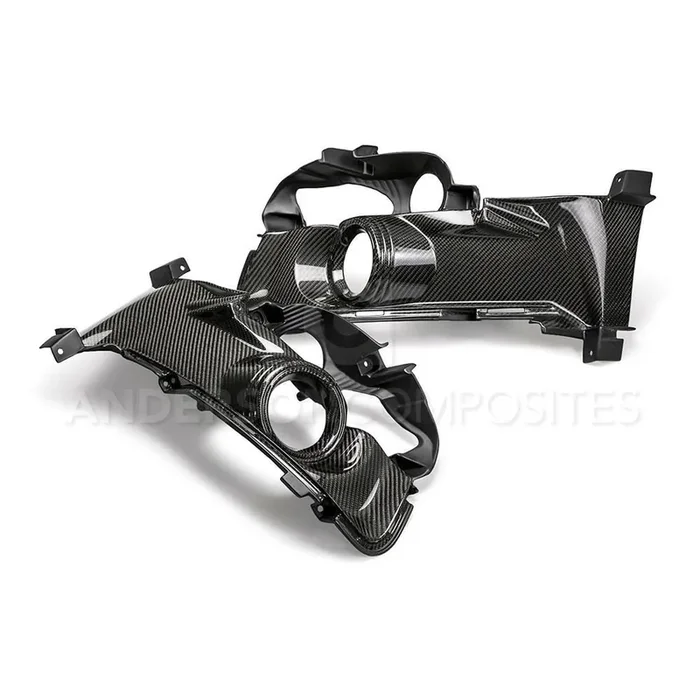Anderson Composites AC-FLS15FDMU 2015-2017 Mustang Carbon Fiber Fog Light Surrounds