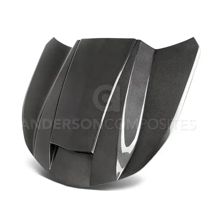 Anderson Composites AC-HD16CHCAM-CP-DS 2016-2019 Camaro Type-CP Double Sided Carbon Fiber Hood