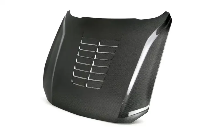 Anderson Composites Type-GT5 Double-Sided Carbon Fiber Hood – 2018–2019 Mustang GT