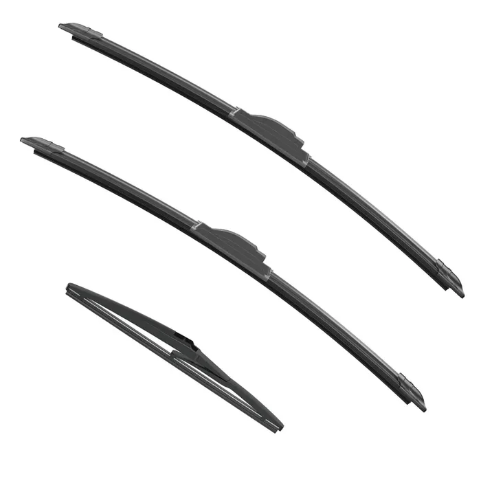 Anikluim 24‘‘+19‘‘ Wiper Blades With 12‘‘ Rear Wiper Blade Set Replacement For 2009-2020 Dodge Journey Windshield Wipers Origina