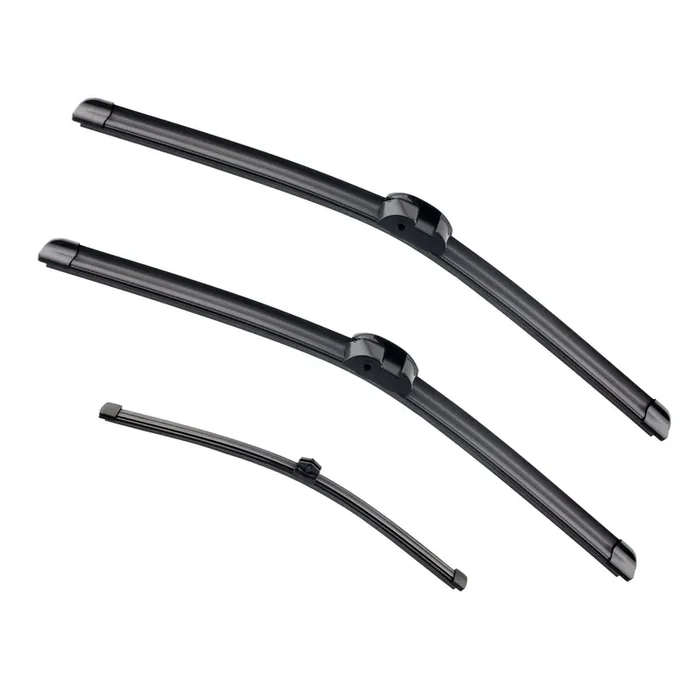 Anikluim 26‘‘+26‘‘ Wiper Blades With 14‘‘ Rear Wiper Blade Set Replacement For 2011-2017 Porsche Cayenne Volkswagen Touareg Wind