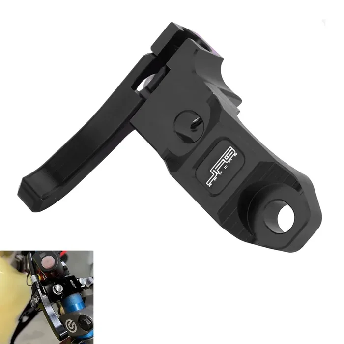 Anxin Hot Start Lever Rotating Bar Clamp Cnc For Cr Crf Xr Kdx Klx Kx Drz Rm Rmz Ttr Wr Yz Motorcycle Dirt Pit Bike – Black
