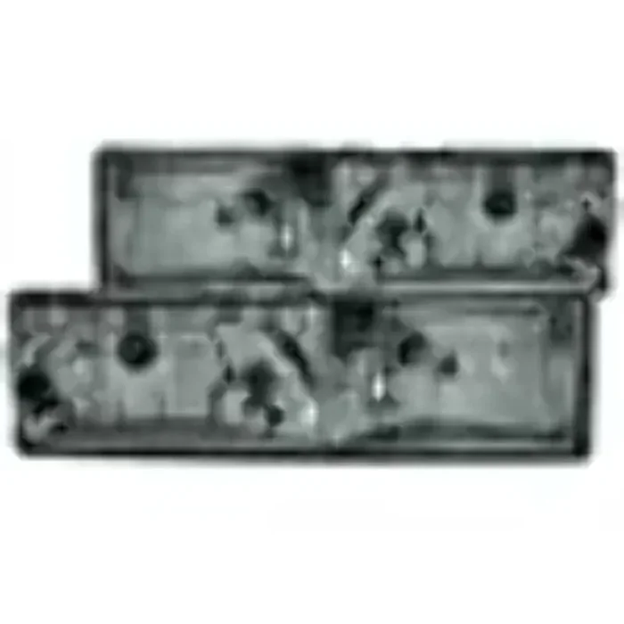 Anzo Usa 111061 Crystal Headlight Set-Chrome W/Smoke Lens