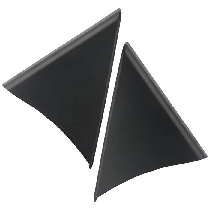 Apperfit Front Door Upper Trim Panel Triangle Cover Compatible With 2007-2013 Chevrolet Chevy Avalanche Silverado Suburban Tahoe, Gmc Sierra Yukon Replaces 25857289 25857294