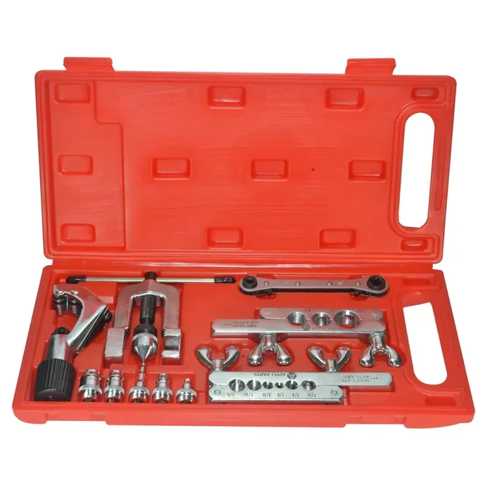 Appli Parts Apt-Ft278 Flaring And Swage Tool Kit For Copper, Plastic, Aluminum Pipe And Other Soft Metal Tube With Cutter And Ra